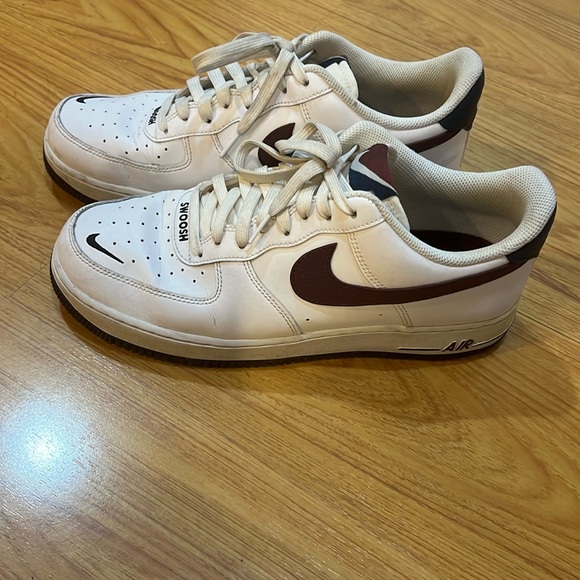 Nike Air Force 1 '07 LV8 'White Night Maroon' - Picture 1 of 10